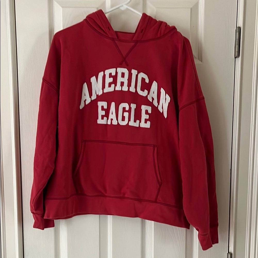 American Eagle Outfitters Red Sweatshirt